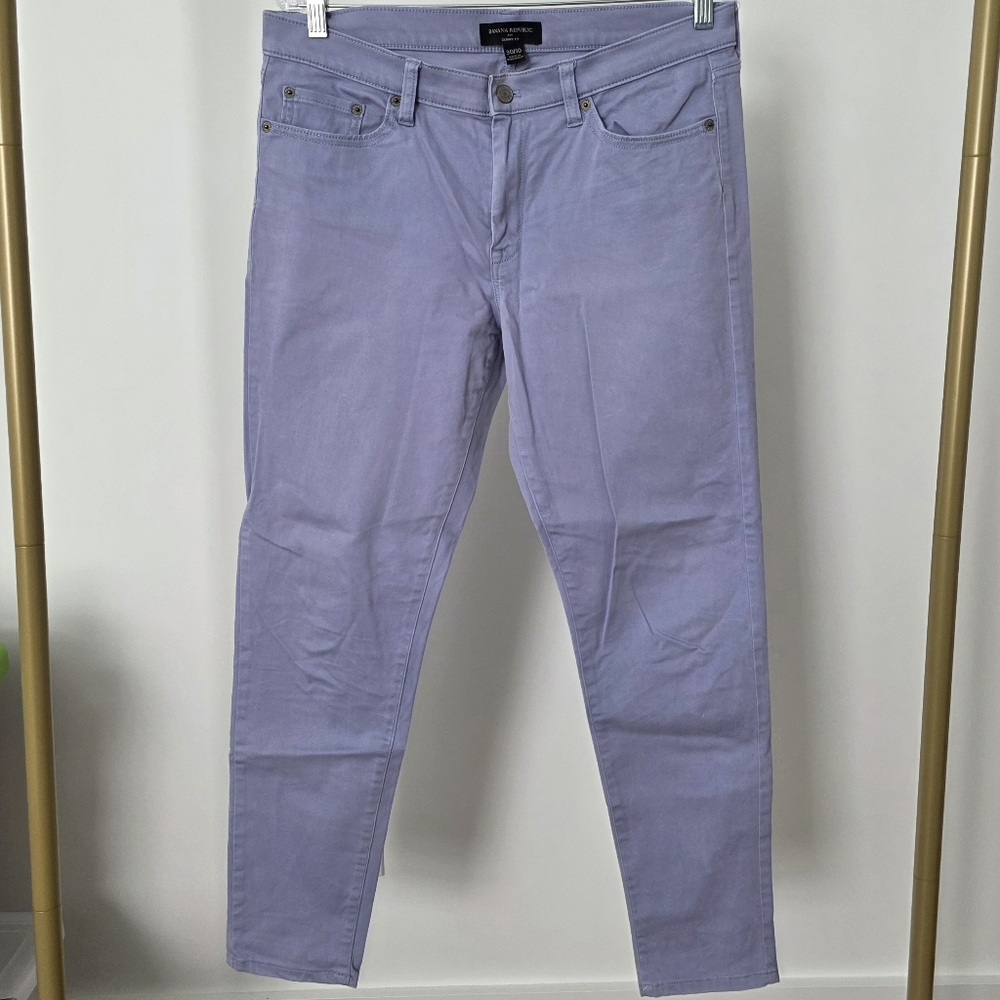 Banana Republic Light Purple Lilac Skinny Jeans Size 30/10